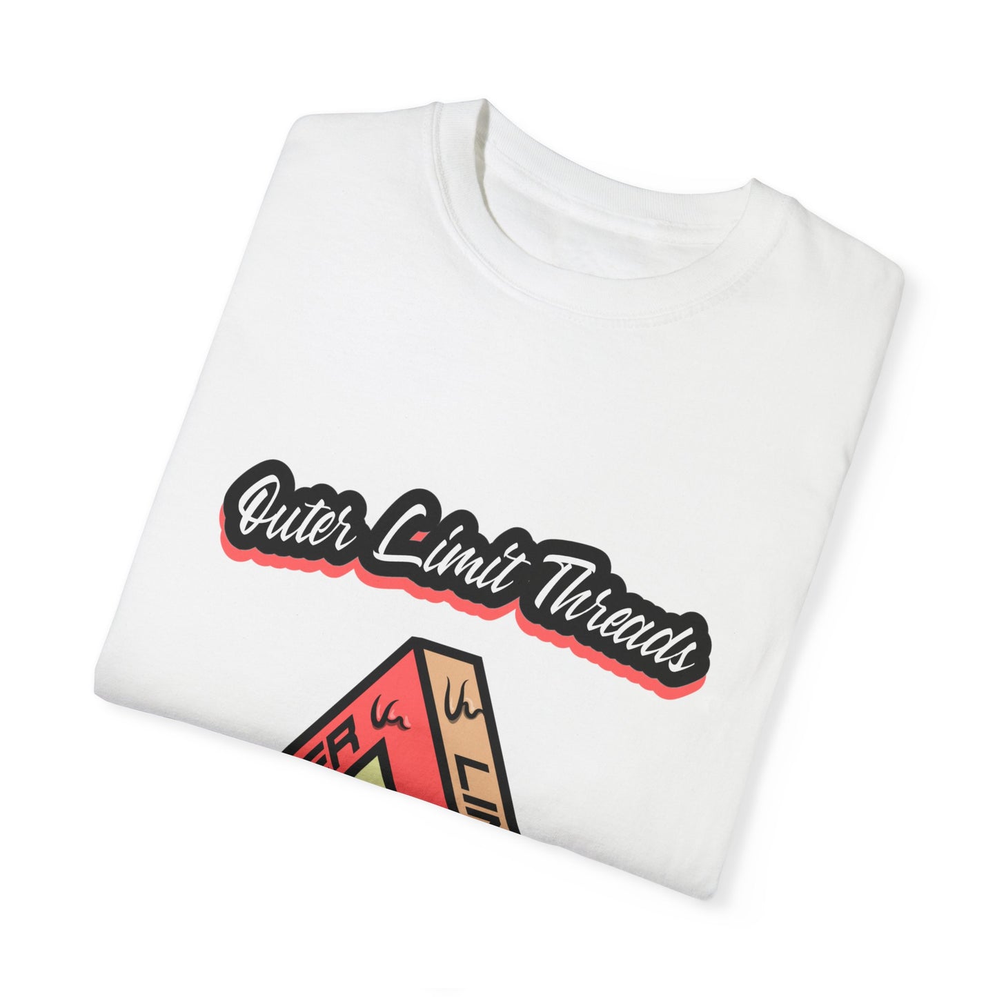 Outer Limit Threads Logo Design tee