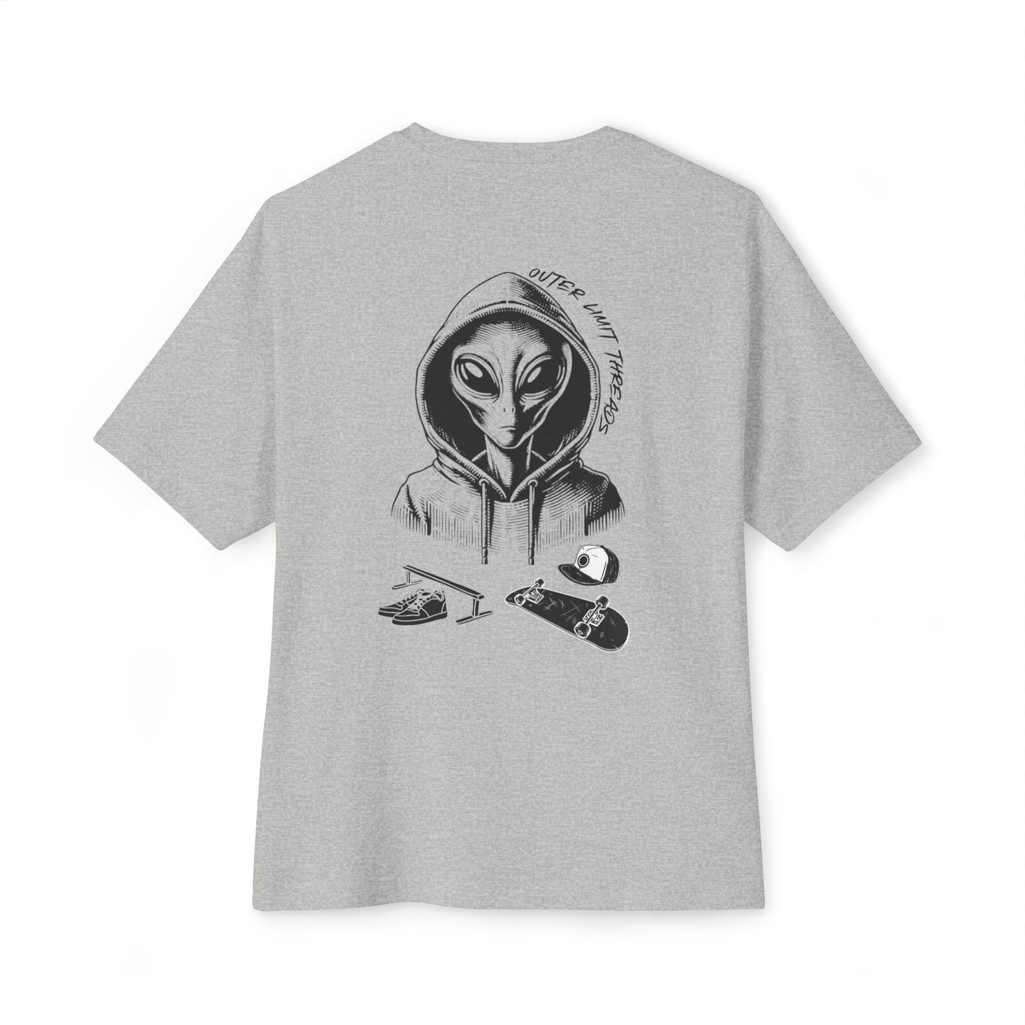 outer limits skate Oversized Boxy Tee