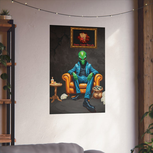 Outer Limit Threads Matte Vertical Posters