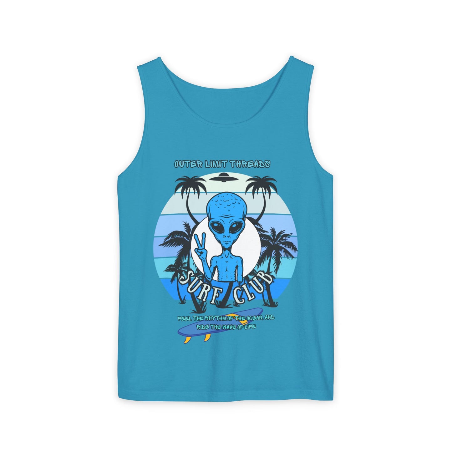 Beach Vibe Alien Tank Top