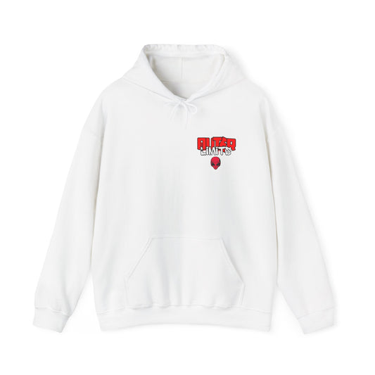 Outer Limits alien Heavy Blend Hooded Sweatshirt