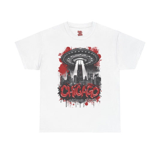 Chicago UFO Graffiti T‑Shirt