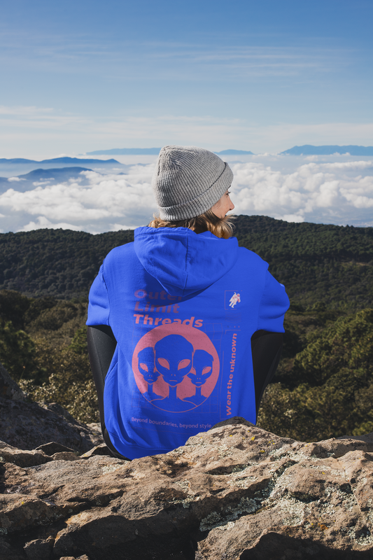 outer limits alien hoodie