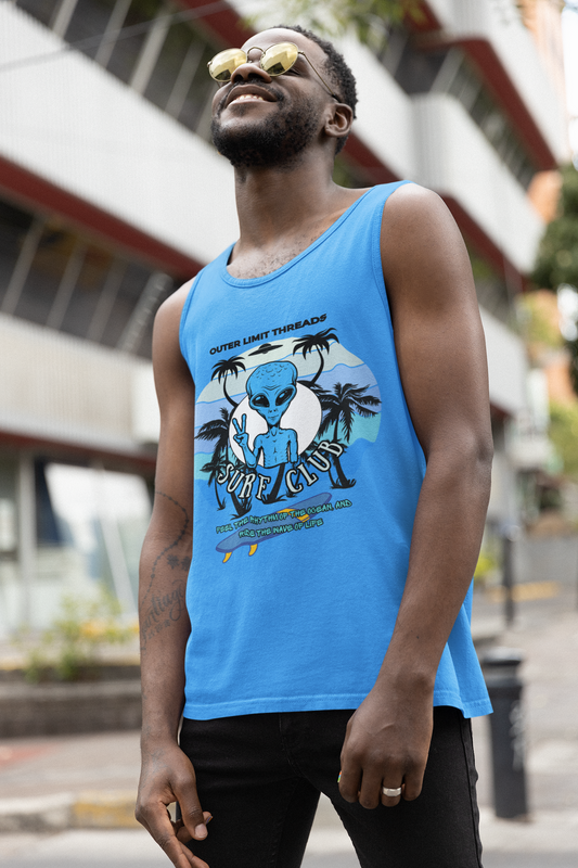 Beach Vibe Alien Tank Top