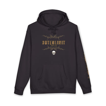 OuterLimits Skull Graphic Hoodie — Gothic Streetwear Pullover