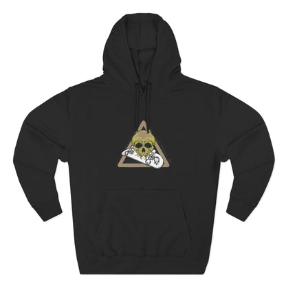 Alien Skateboard Fleece Hoodie