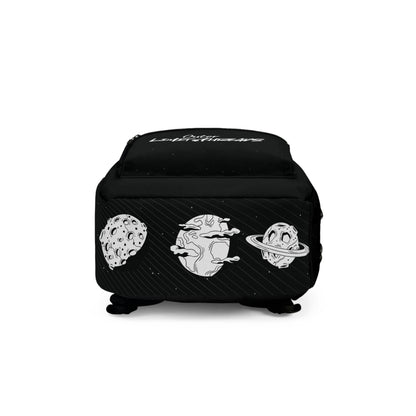 Space Explorer Backpack — Astronaut Hammock Graphic School Bag