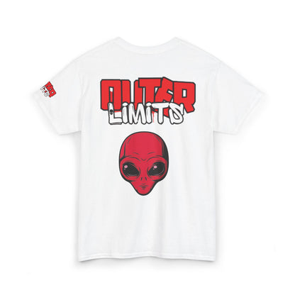 Red Alien Outer Limits Tee