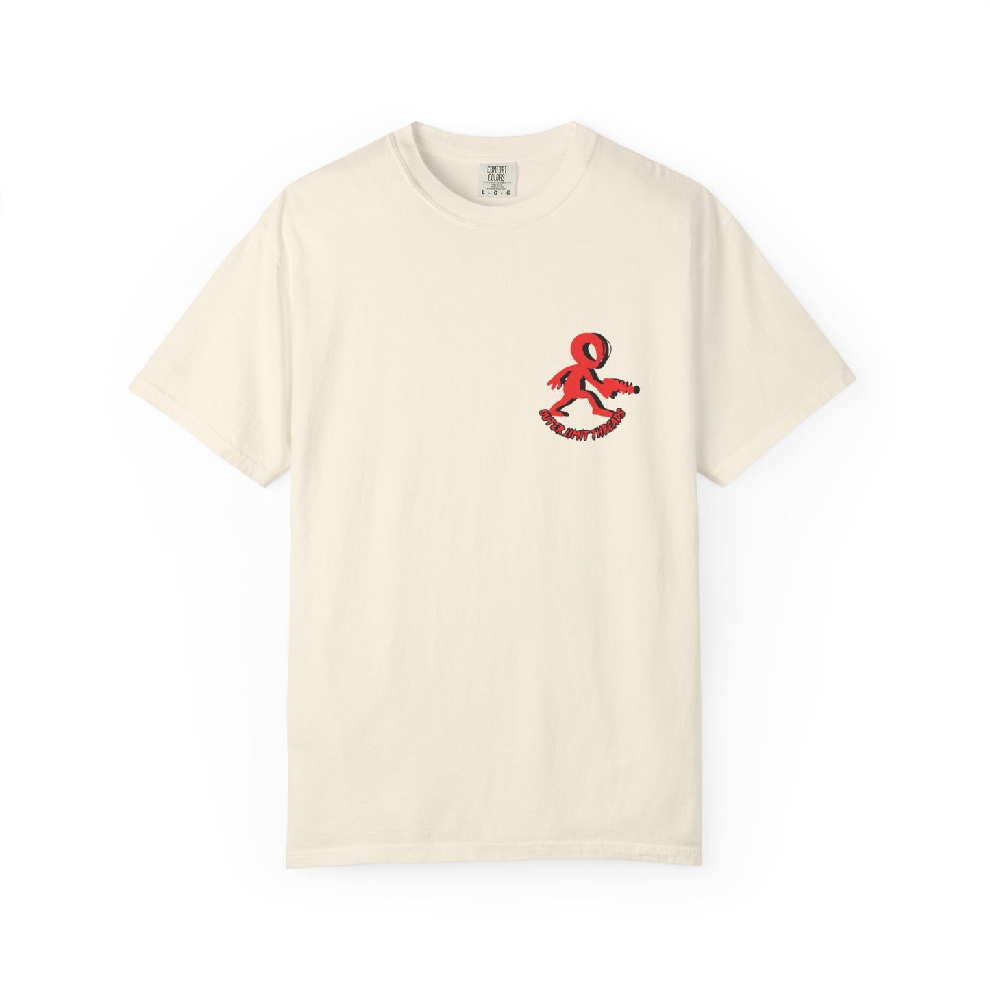 Red alien T-shirt