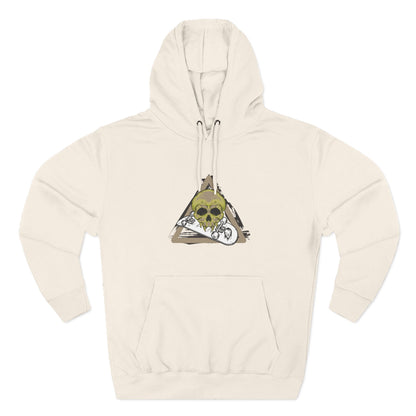 Alien Skateboard Fleece Hoodie