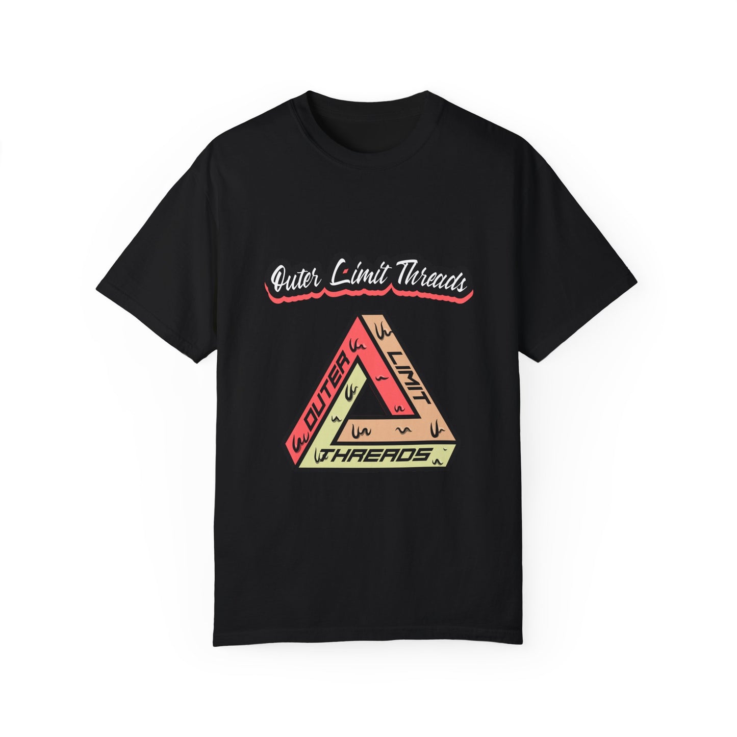Outer Limit Threads Logo Design tee