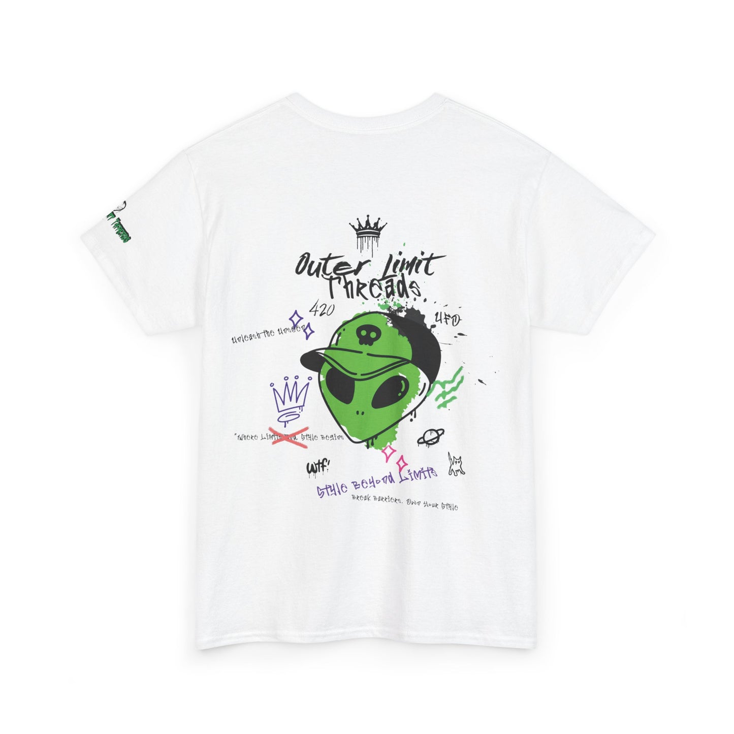 Outer limits Graffiti Tee
