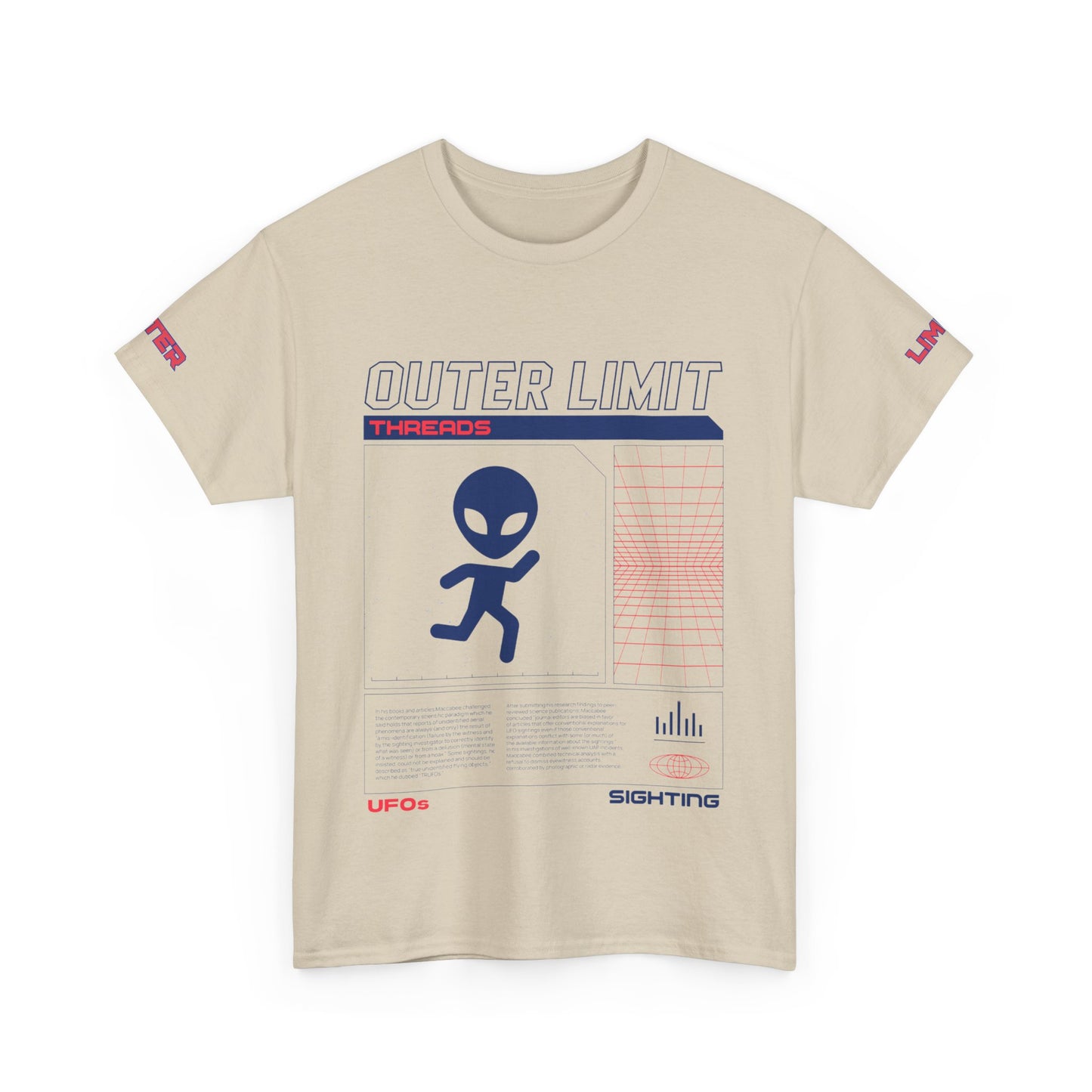 outer limits  Heavy Cotton Tee
