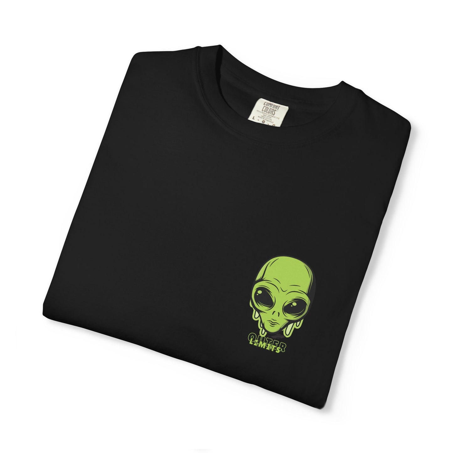 Green Alien tee