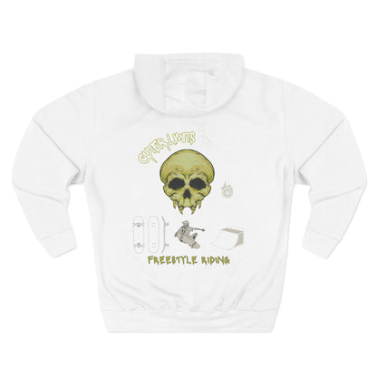 Alien Skateboard Fleece Hoodie