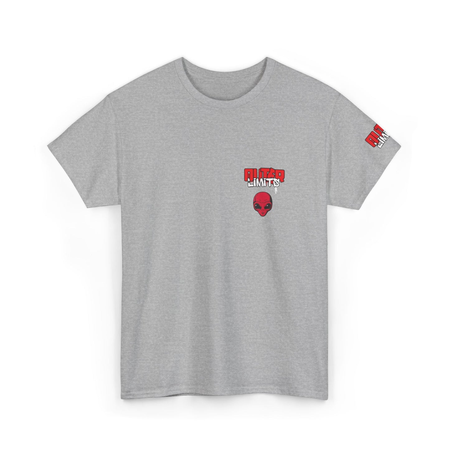 Red Alien Outer Limits Tee