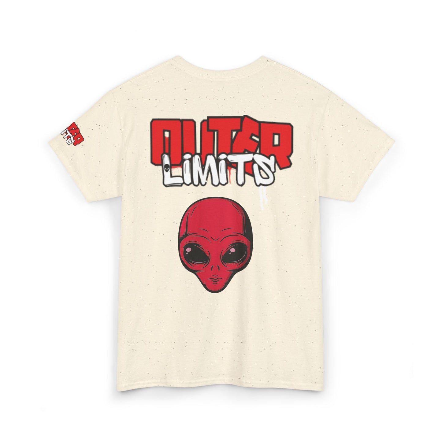 Red Alien Outer Limits Tee