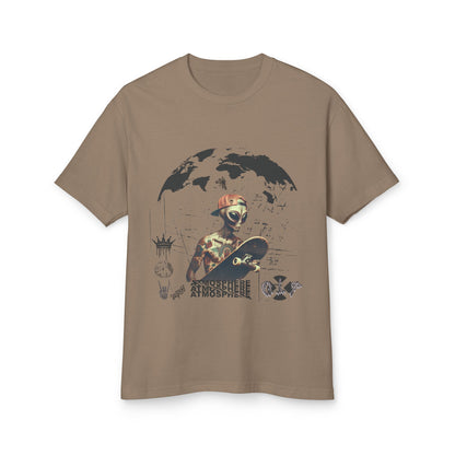 outer limits alien skate shirt
