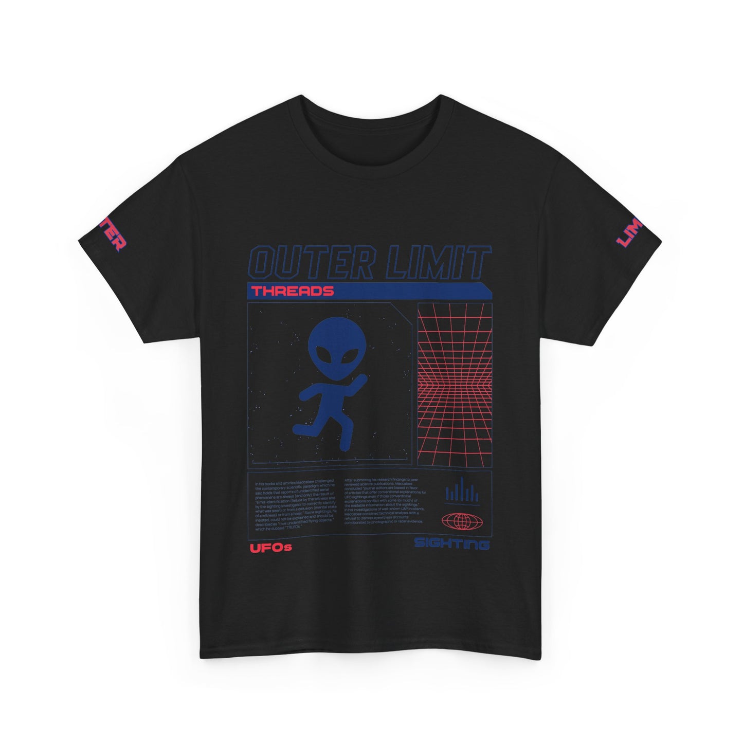 outer limits  Heavy Cotton Tee