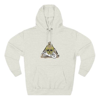 Alien Skateboard Fleece Hoodie