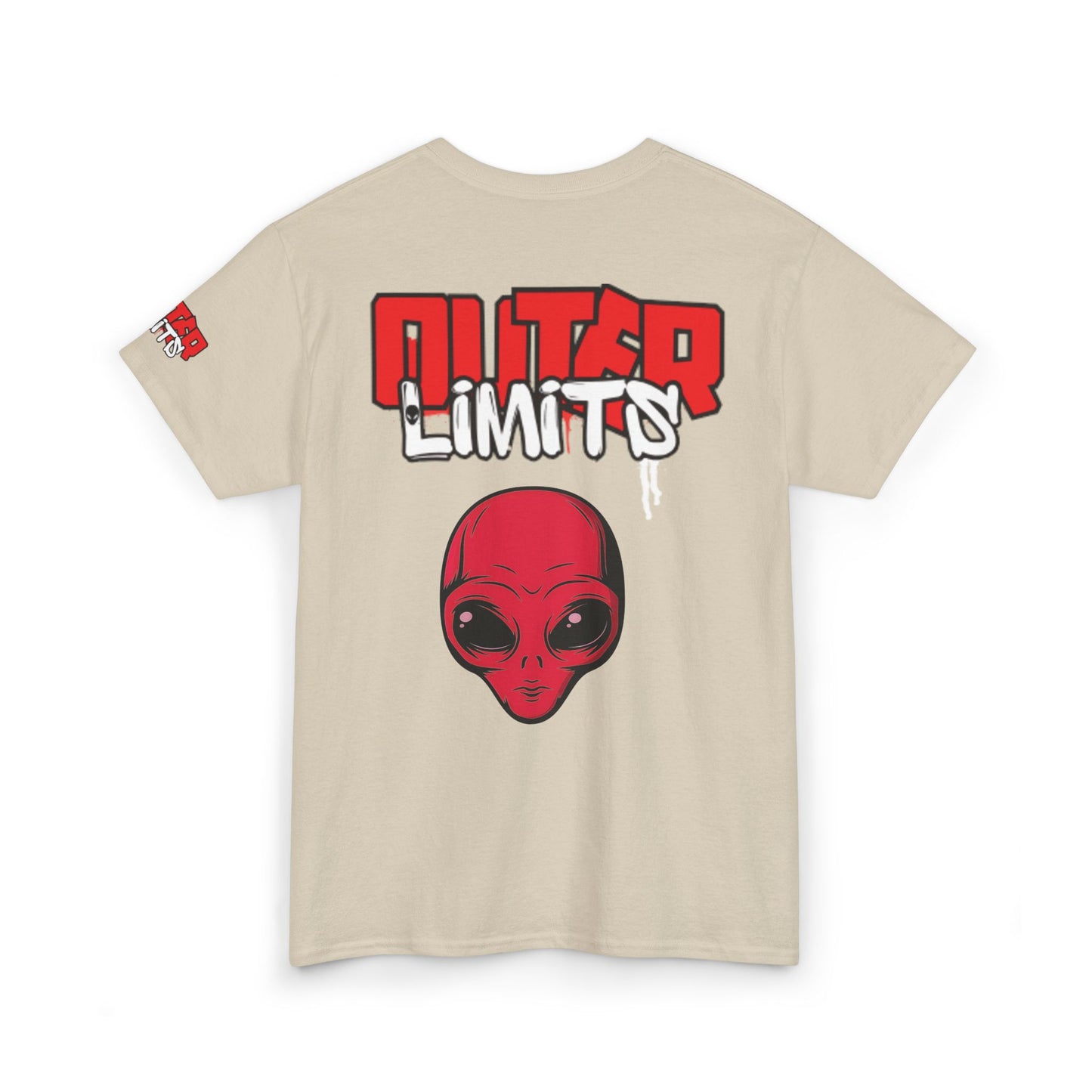 Red Alien Outer Limits Tee