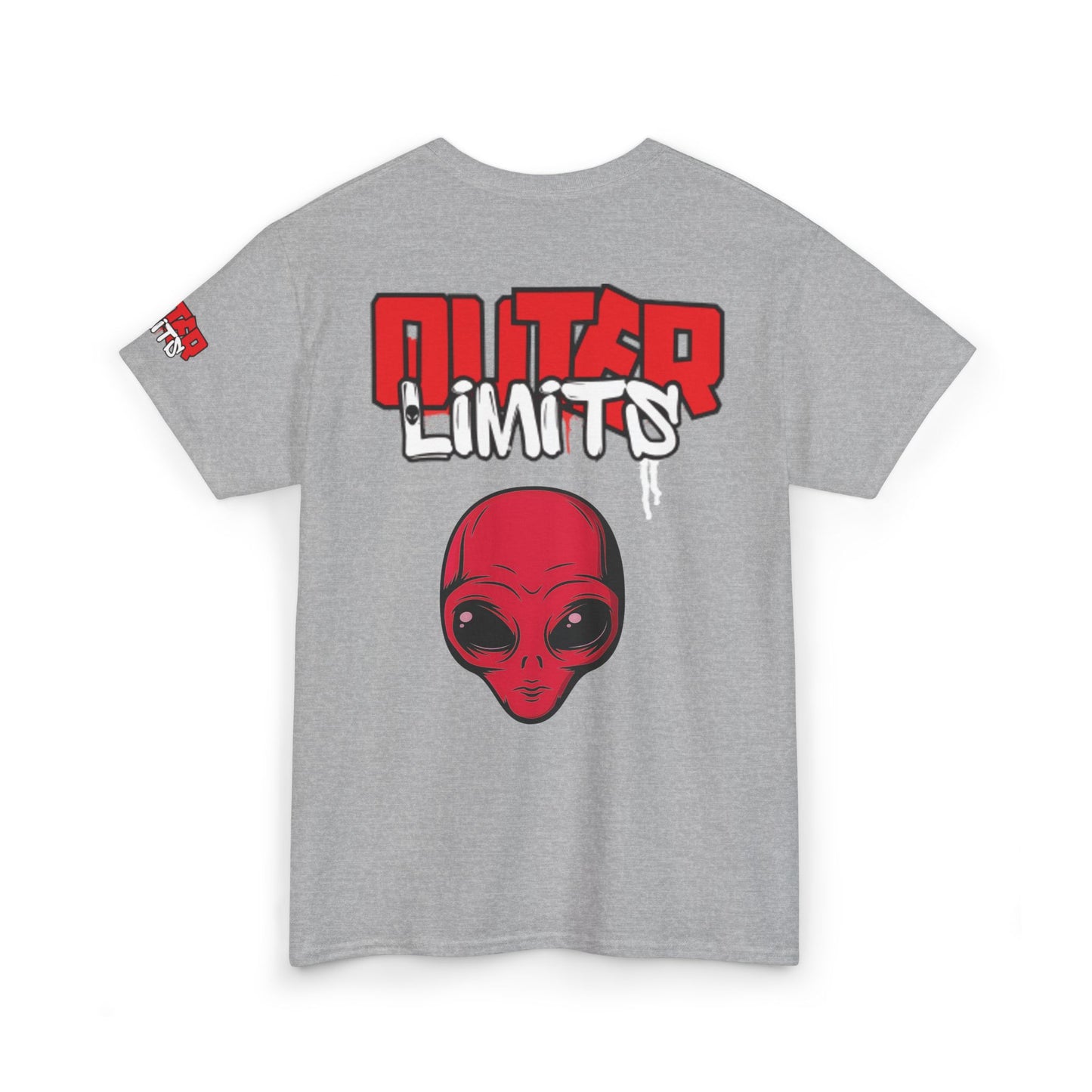 Red Alien Outer Limits Tee