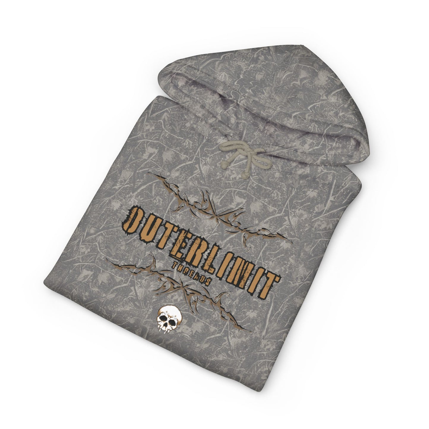 OuterLimits Skull Graphic Hoodie — Gothic Streetwear Pullover