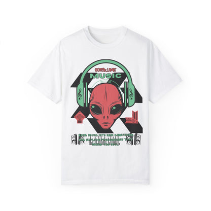 Unisex Music Festival Alien T-shirt