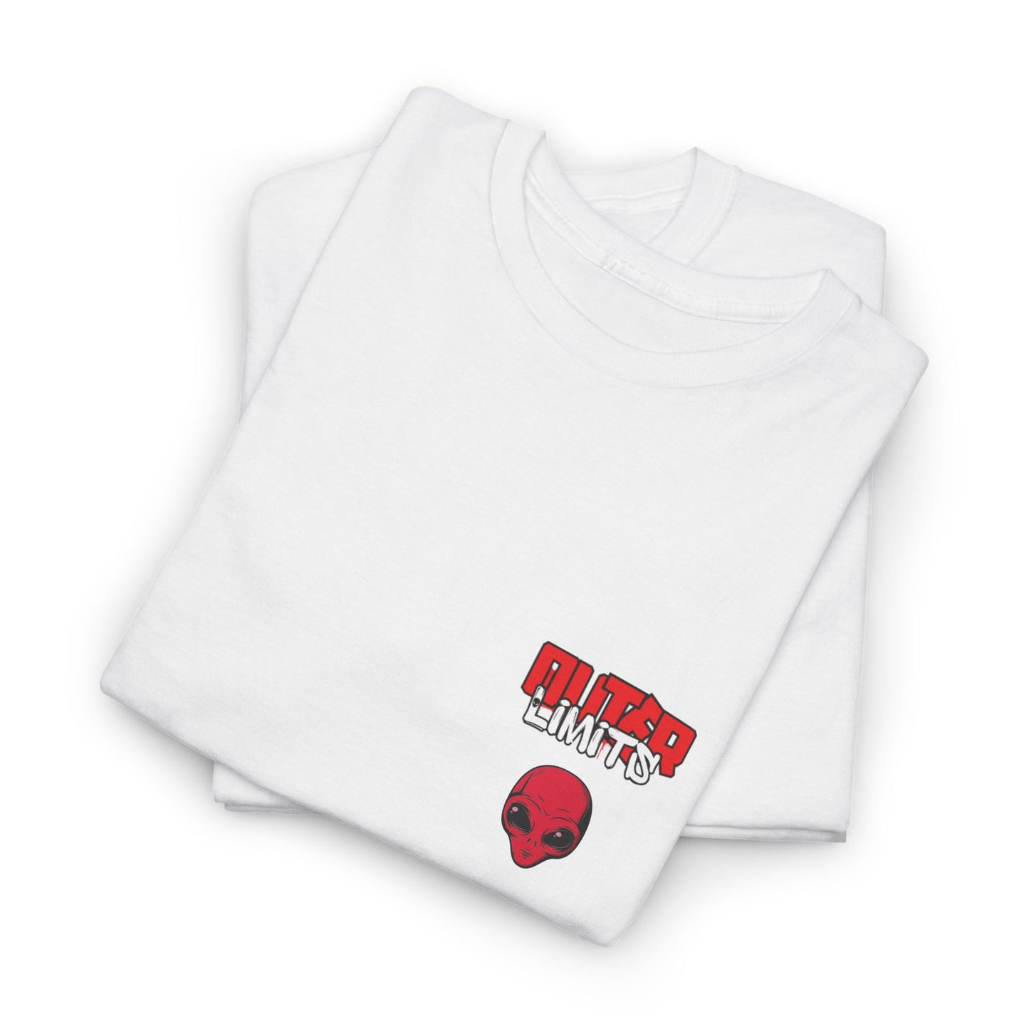 Red Alien Outer Limits Tee