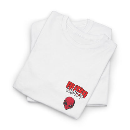 Red Alien Outer Limits Tee