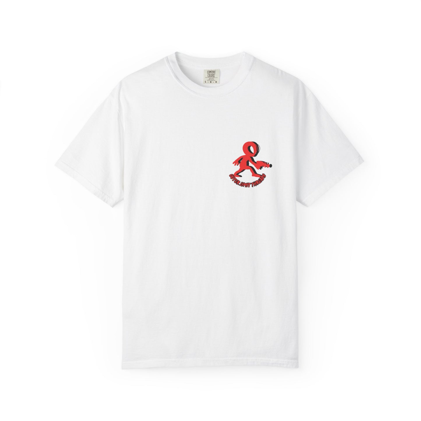 Red alien T-shirt