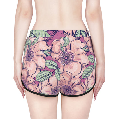 Relaxed Shorts - Outer Limits Flower Design