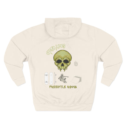 Alien Skateboard Fleece Hoodie