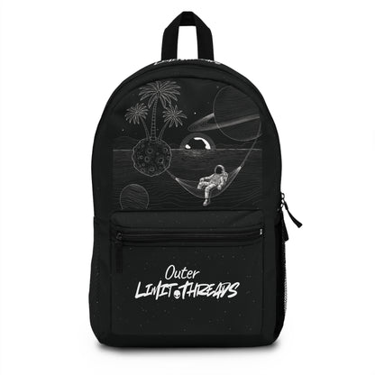 Space Explorer Backpack — Astronaut Hammock Graphic School Bag