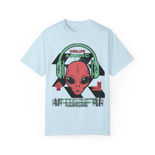 Unisex Music Festival Alien T-shirt