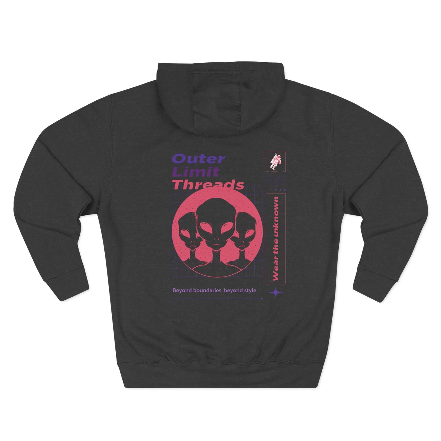 outer limits alien hoodie