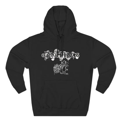 Three-Panel Fleece Hoodie