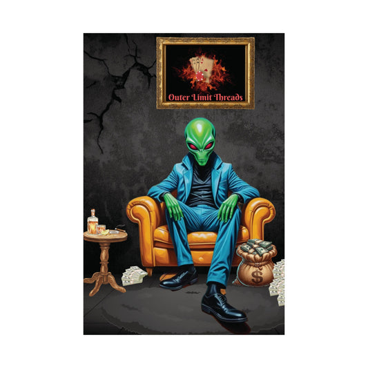 Outer Limit Threads Matte Vertical Posters
