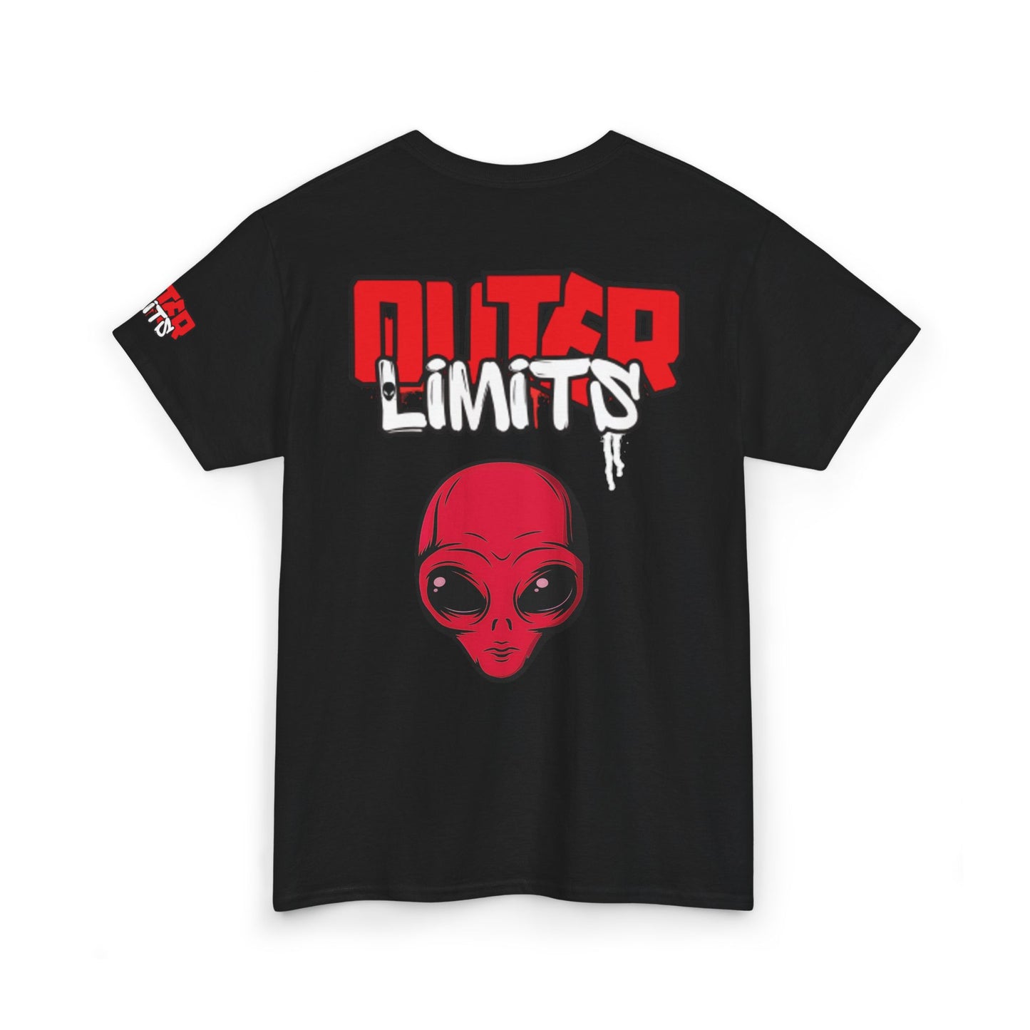 Red Alien Outer Limits Tee