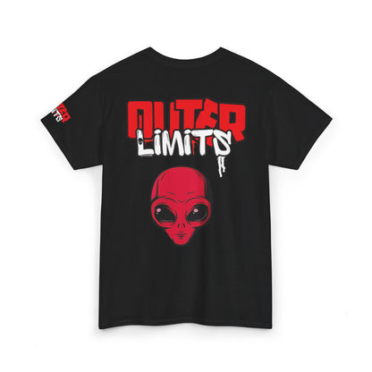 Red Alien Outer Limits Tee