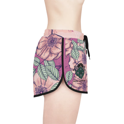 Relaxed Shorts - Outer Limits Flower Design