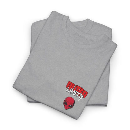 Red Alien Outer Limits Tee