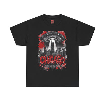 Chicago UFO Graffiti T‑Shirt