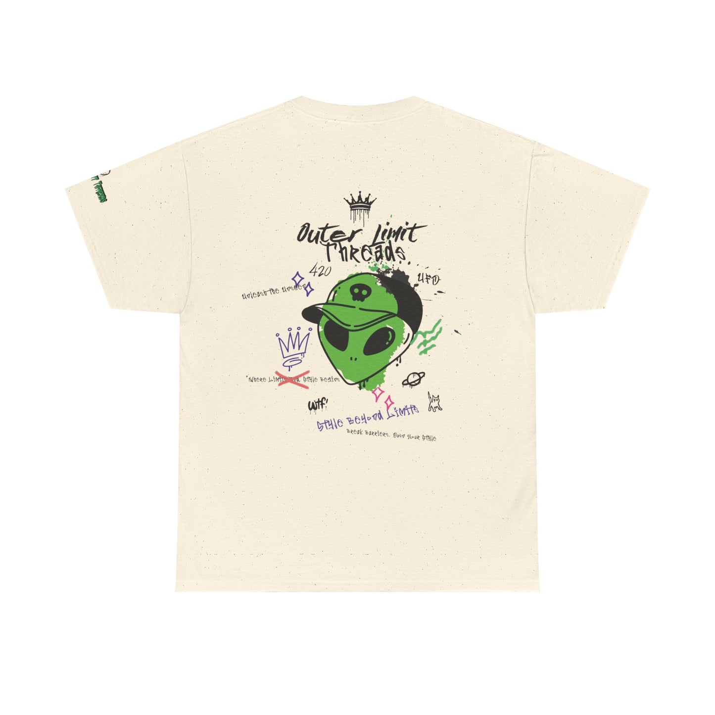 Outer limits Graffiti Tee