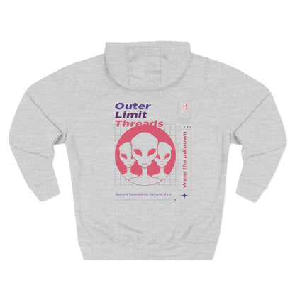 outer limits alien hoodie
