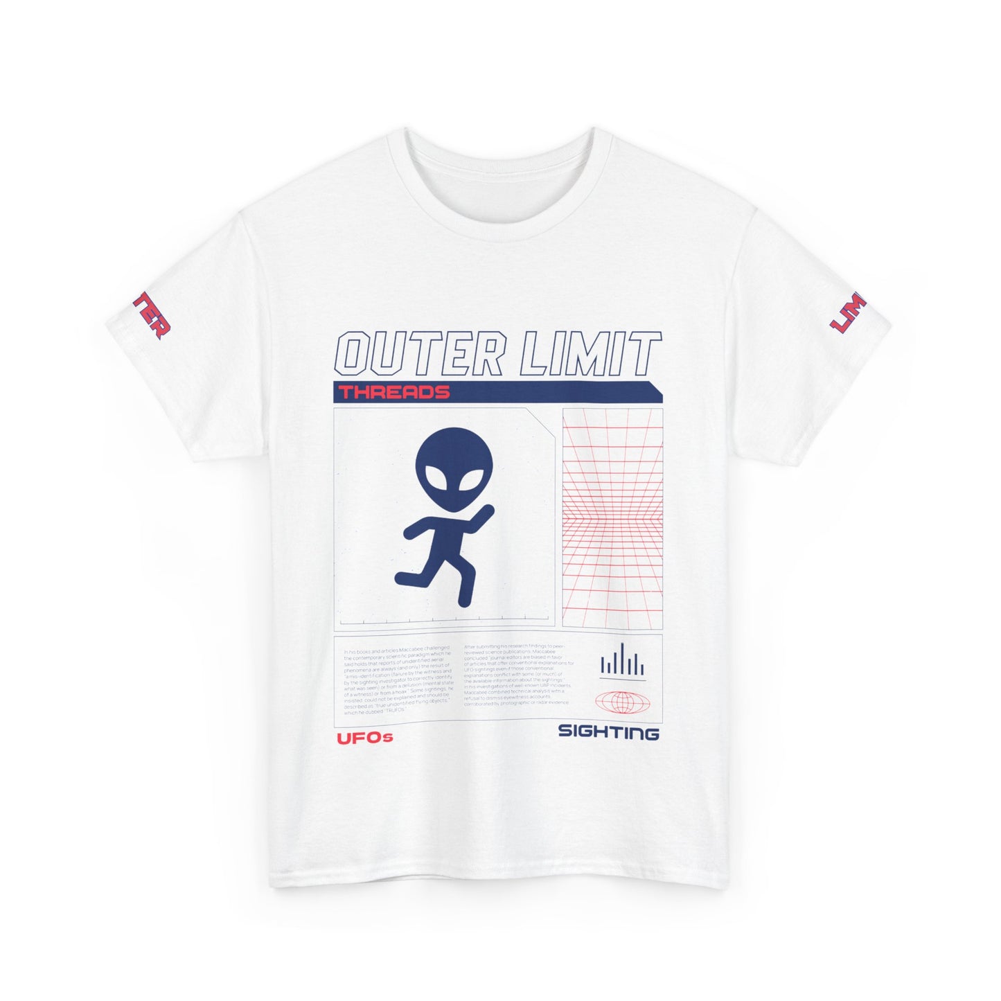 outer limits  Heavy Cotton Tee