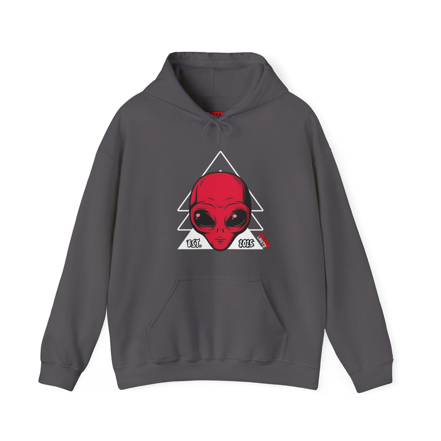 Outer Limits Red Alien Hoodie