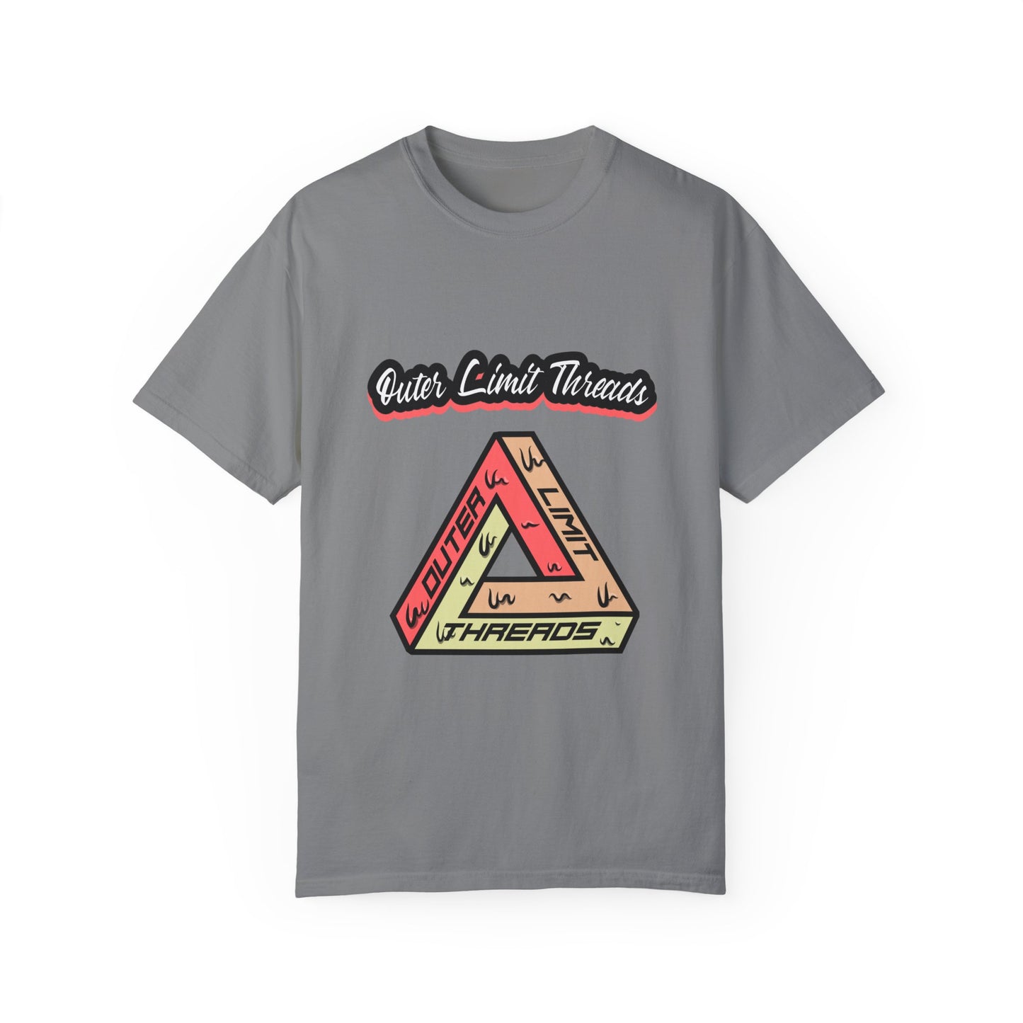 Outer Limit Threads Logo Design tee