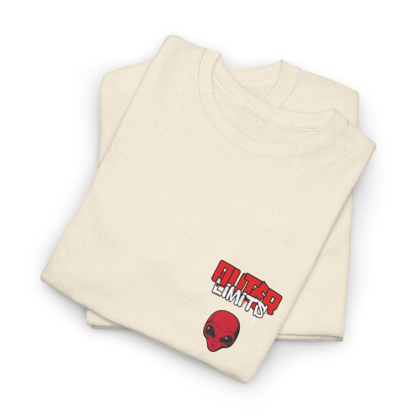 Red Alien Outer Limits Tee