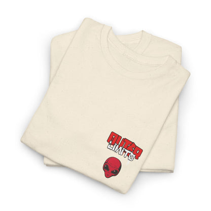 Red Alien Outer Limits Tee